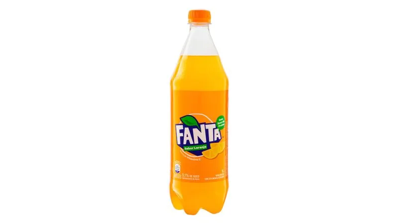 fanta laranja de 1L